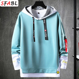 New Fashion Men's Hoodies Hip Hop Hooded Male Sweatshirts Men's Top Streetwear Casual Outdoor Breathable Pullovers Fashionable